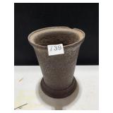 CAST IRON VASE