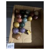 BILLIARD BALLS
