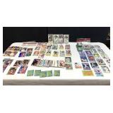 ASST. BASEBALL, FOOTBALL & BASKETBALL CARDS INCL.
