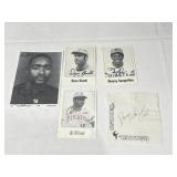 LOT OF 5 PITTSBURGH AUTOGRAPHS, PIRATES: