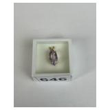 PINK TOURMALINE 2.99CT STONE IN 14K GOLD SETTING