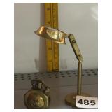 CANNON MOTIF FRONT BRASS LIGHTER AND 4.5" H