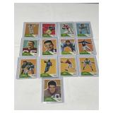 1960 FLEER FOOTBALL LOT OF 13 DIFFERENT. OVERALL
