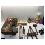 WOOD LINE WINDER, GOLD LEAF, ETC.