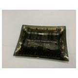 1960 WORLD SERIES PIRATES CHAMPION GLASS TRAY -