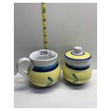 ITALY CR/SUGAR W/ LID