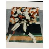 JIM PLUNKETT RAIDERS AUTOGRAPHED 14" x 11" LIGHT