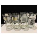 PGH STEELERS GLASSWARE: SUPERBOWL IX MCDONALDS