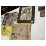 VINTAGE NUDE, VICTORIAN PRINT, ETC.