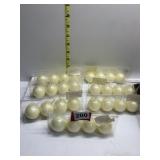 7 PACKS OF 4 ROUND BALL CANDLES SEALED PACK