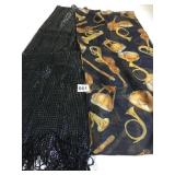 POLYESTER RECTANGLE SCARF WITH MUSICAL