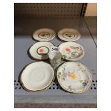 CASTLETON CHINA SAUCERS