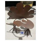 TURKEY STAND, CORDS, WASTE CAN