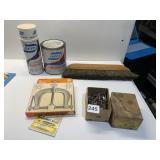 CLAMP, CLEAR WOOD FINISH, ETC.