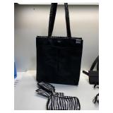 BLACK TOTES ORGANIZER BAGS