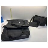 NEW BLACK TOTES AND ORGANIZER