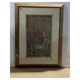 GARDEN OF GOLD II - 40" X 29" UNUSUAL SHADOW BOX