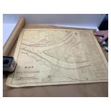 LAWRENCEVILLE MAP 17.5" X 23"