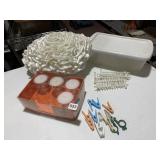 CANDLE BULB CANDLES, WHITE PILLOW