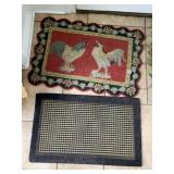 FLOOR MATS W/ ROOSTER