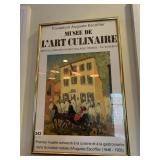 FRAMED MUSE DE HART CULINAIRE FRAMED PRINT