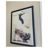 MERCEDES 30 SPORSTER FRAMED 30 X 22