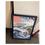MERCEDES BENZ FRAME POSTER