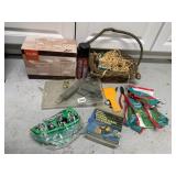 WARMING DISHES AND HOT GLUE GUN ETC.