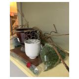 POT AND FLOWER HOLDER