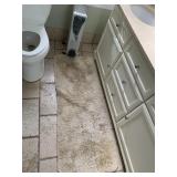 OIL FILLED HEATER AND SOFT BATH RUG FOR DOUBLE