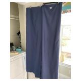 2 FABRIC PANELS BLUE