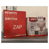 HALOGEN BULB AND WIRE ROPE