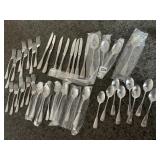 STAINLESS FLATWARE BY ONEIDA SERVICE 8 SOME
