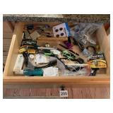 VARIOUS PENS, BATTERIES, & OTHER ITEMS SEE