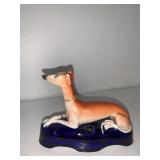 DACHSHUND SITTING NO MARKINGS FIGURINE