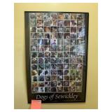 DOGS OF SEWICKLEY FRAMED POSTER