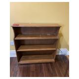 MAPLE BOOKSHELF 36" W X 36" H X 9.5" H