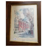 25.5" X 19.5" THE SQUARE BY RALPH AVERY