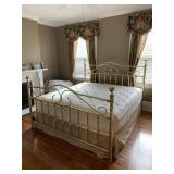 BRASS HEADBOARD - FOOTBOARD AND SIDE RAILS KING