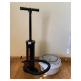 AIR MATTRESS INFLATOR AND MYSTERY BOWL