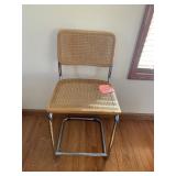 WICKER HIGH BAR STOOL 39X19X19