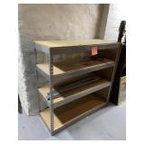 4 TIER METAL SHELF 48X48X18