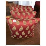 4 FIRM 17X17 ACCENT PILLOWS
