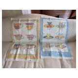 2 MACKENZIE-CHILD TEA TOWELS