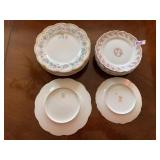 HAVILAND LIMOGE 2 SZ. 12 PC. TOTAL 1 W/ CHIP