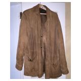 GOLDEN BEAR SIZE L LEATHER & SUEDE JACKET