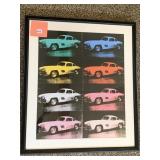 MERCEDES 300SL DECORATIVE POSTER