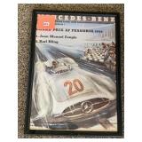 54 MERCEDES GRAN PRIX POSTER FRAMED