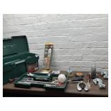 TOOLBOX WITH TRAY AND CONTENT