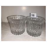 PAIR OF WATERFORD ROCKS GLASSES